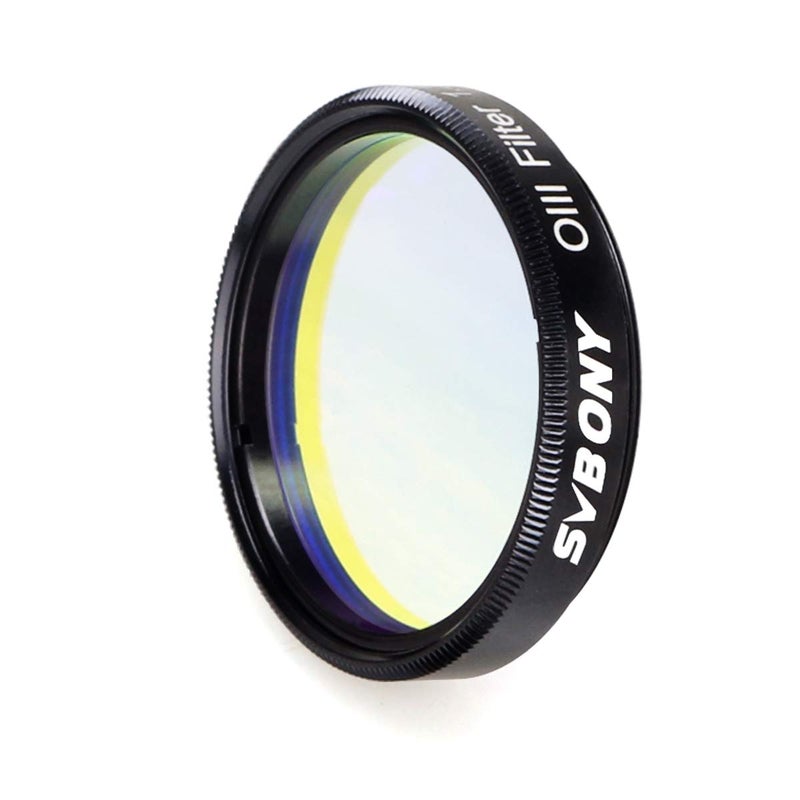 SVBONY SV115 Telescope Filter O-III Filter Narrowband Cuts Light Pollution Filter for Astronomy Telescope (1.25 inch) - Image 1